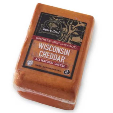 Boar's Head Deli Smoked Beechwood Wisconsin Cheddar Cheese (price per half lbs)