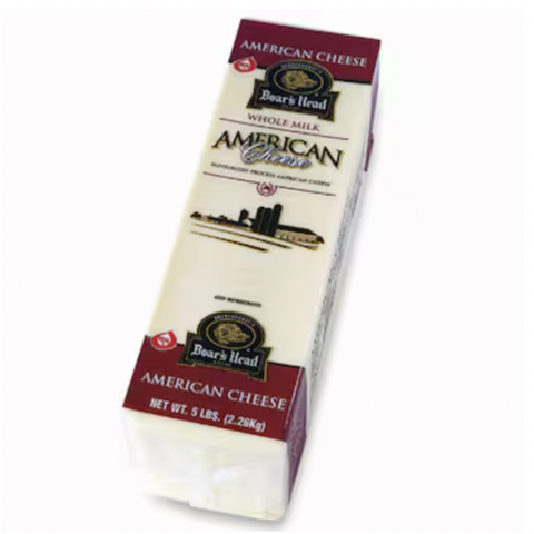 Boar's Head White American Deli Cheese Slices (price per half lbs)