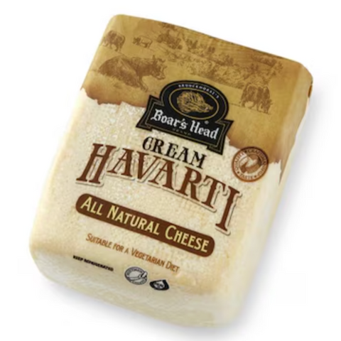 Boar's Head Deli Cream Havarti Cheese, Plain (price per half lbs)