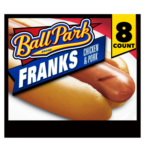 Ball Park Classic Hot Dogs, 15 oz, 8 Count