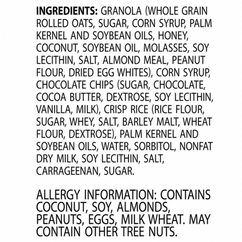 Sunbelt Bakery Chewy Granola Bars, Chocolate Chip, 15 Count