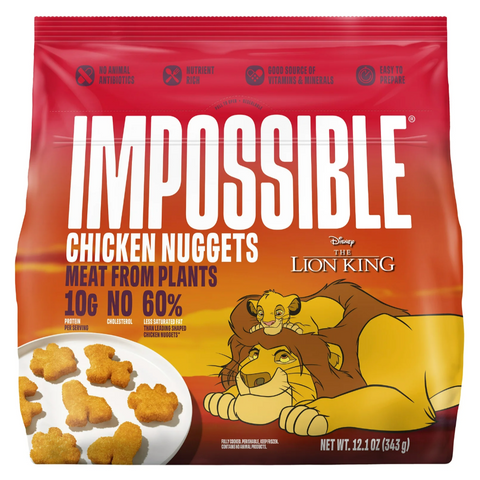Impossible Foods Character Chicken Nuggets, Fully Cooked, 12.1 oz