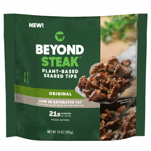 Beyond Meat Beyond Steak Plant-Based Seared Tips, 10 oz