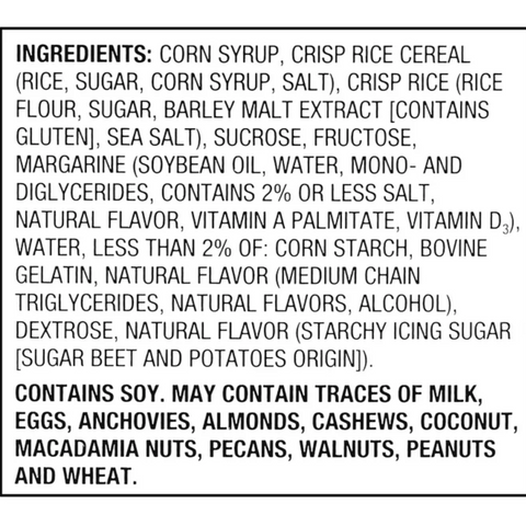 Great Value Crispy Rice Treats, 16 Count