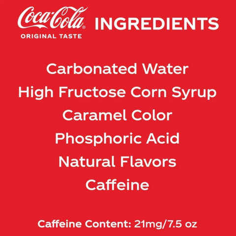 Coca-Cola Mini Soda Pop Coke Soft Drink, 7.5 fl oz, 6 Count