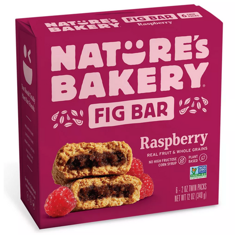 Nature's Bakery Raspberry Fig Bar, 6 Count