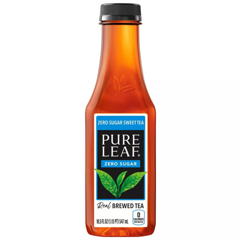Pure Leaf Zero Sugar Sweet Tea, 18.5 oz