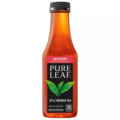 Pure Leaf Raspberry Ice Tea, 18.5 oz