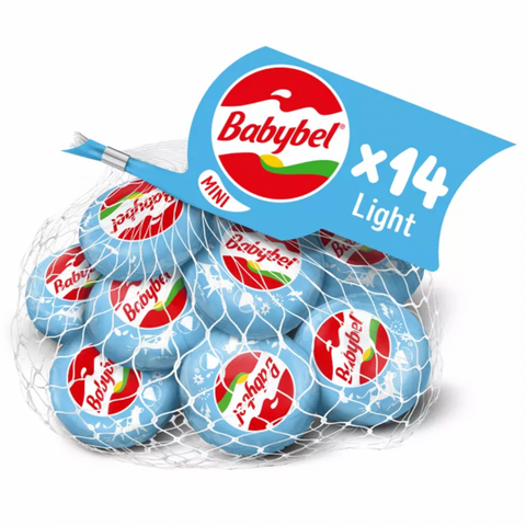 Mini Babybel Light Semisoft Cheeses, 9.9oz, 14 Ct