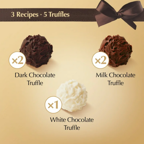 Lindt Gourmet Truffles Assorted Chocolate Candy, Gift Box, 2.8 oz