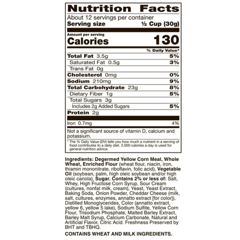 Chex Mix Savory Cheddar Snack Mix, 13.5 oz