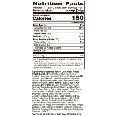 Chex Mix Spicy Dill Savory Snack Mix, Family Size, 13.5 oz