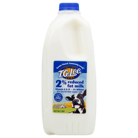 T.G. Lee 2% Reduced Fat Milk, 64 fl oz