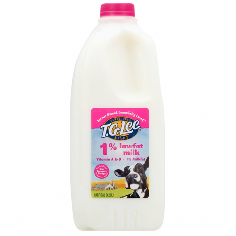 T.G. Lee 1% Low Fat Milk, 64 fl oz