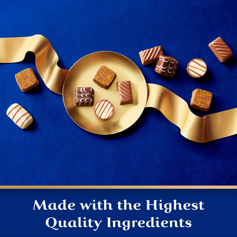 Ghirardelli Praline Blue Candy Gift Box, 6oz, 15 Pieces