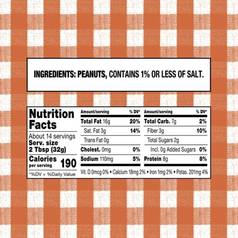 Smucker's Creamy Natural Peanut Butter, 16 oz