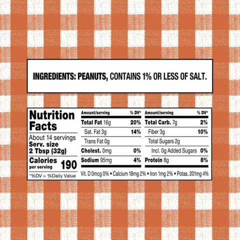 Smucker's Chunky Natural Peanut Butter, 16 oz