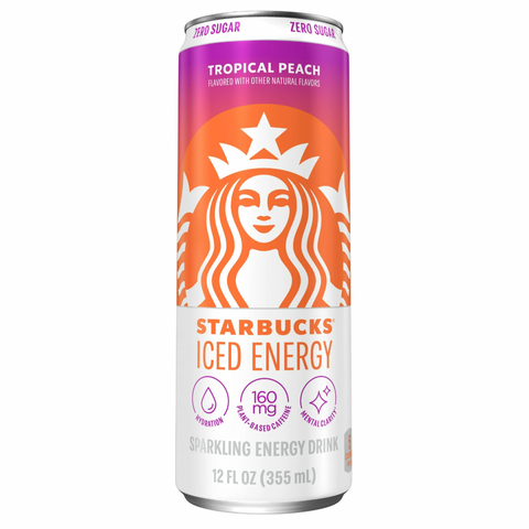 Starbucks Iced Energy Tropical Peach, 12 fl oz.