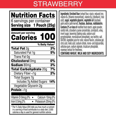 Special K Bar Strawberry Chewy Pastry Crisps, 12 Count