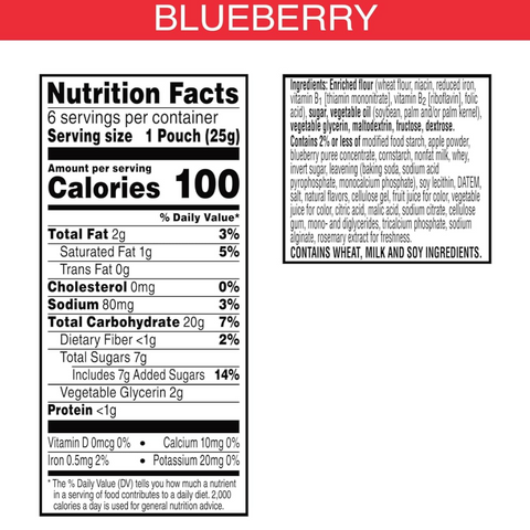 Special K Bar Blueberry Chewy Pastry Crisps, 12 Count