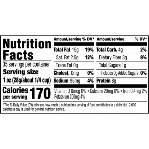 Great Value Roasted & Salted Cocktail Peanuts, 35 oz