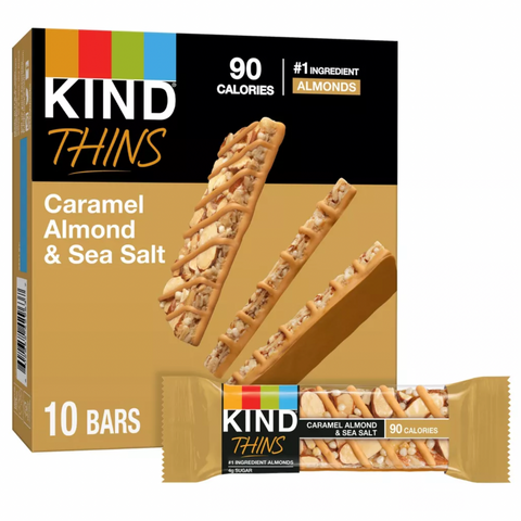 Kind Thins Caramel Almond, 7.4oz, 10 Count
