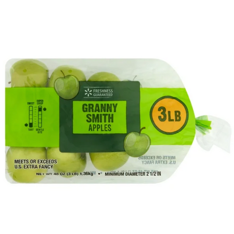 Fresh Granny Smith Apples, 3 lb Bag