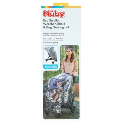 Eco Stroller Weather Shield & Bug Netting Set