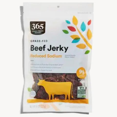 365 Original Family Size Reduced Sodium Beef Jerky, 8 oz.