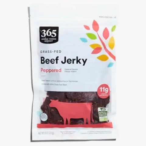 365 Peppered Family Size Beef Jerky, 8 oz.