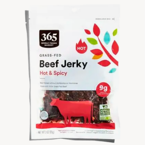 365 Hot & Spicy Beef Jerky, 3 oz.