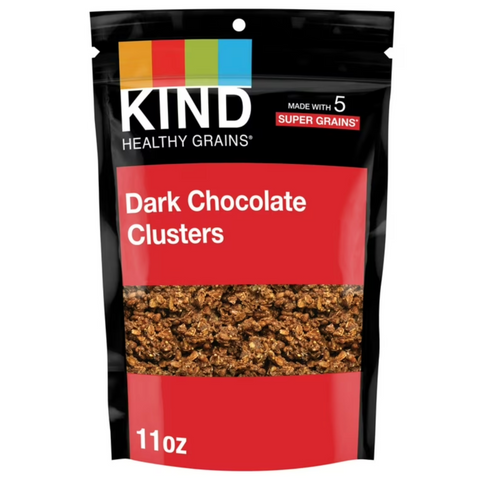 KIND Healthy Grains Instant Dark Chocolate Granola Clusters, 11 oz