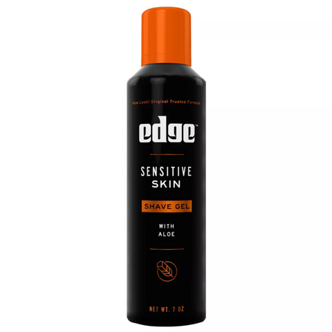 Edge Sensitive Skin Shaving Gel with Aloe, 7 oz