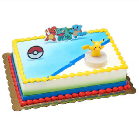 Pokemon Birthday Cake