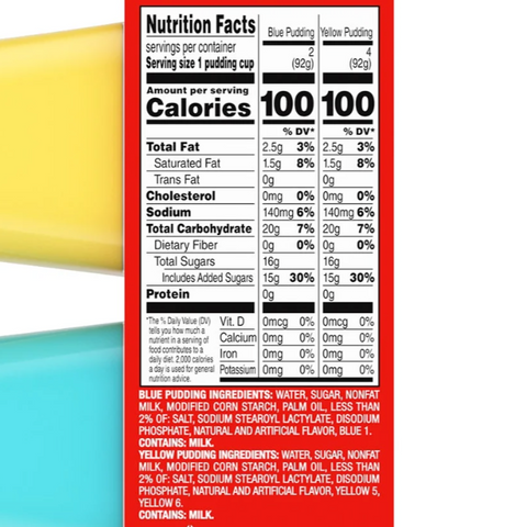 Snack Pack Post Fruity PEBBLES Flavored Pudding Cups, 3.25 oz 6 Count