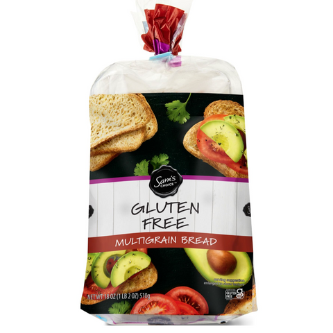 Sam's Choice Gluten-Free Multigrain Bread, 18 oz