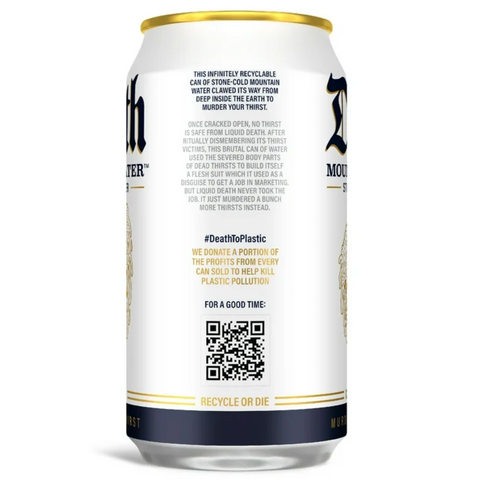 Liquid Death Still Mountain Water, 12oz, 6 Count
