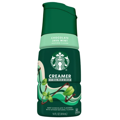 Starbucks Chocolate Java Mint Coffee Creamer, 14 fl oz
