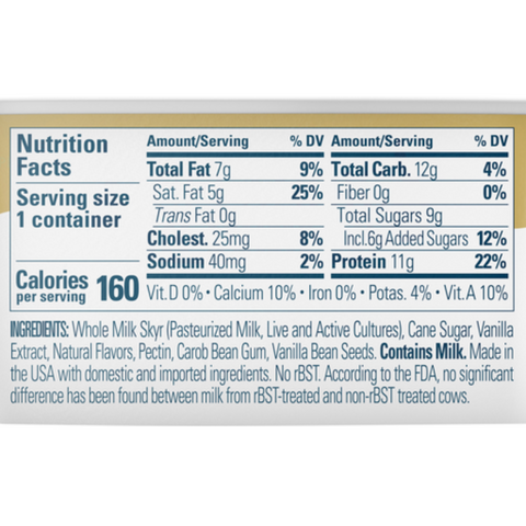 Icelandic Provisions Extra Creamy Skyr, Low Fat, Strawberries & Cream, 4.4 oz
