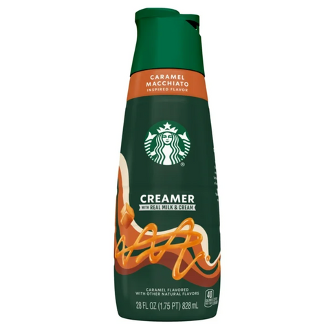 Starbucks Caramel Macchiato Coffee Creamer, 28 fl oz