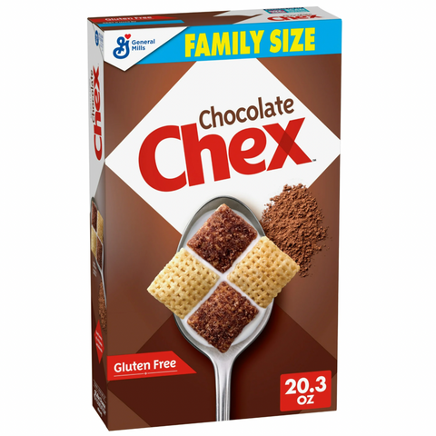 Chocolate Chex Gluten Free Breakfast Cereal, Family Size, 20.3 Oz