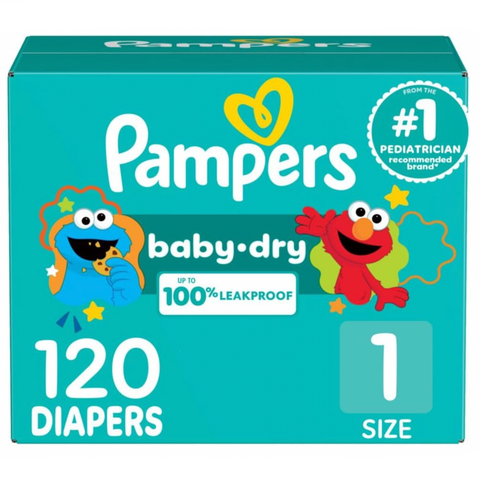 Pampers Baby Dry, Size 1