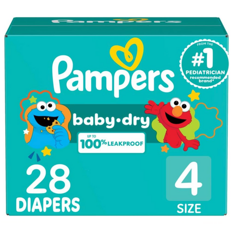 Pampers Baby Dry, Size 4