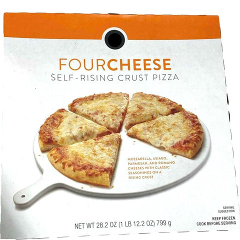 Store Brand Four Cheese Pizza, Crispy Crust, 28.2 oz.