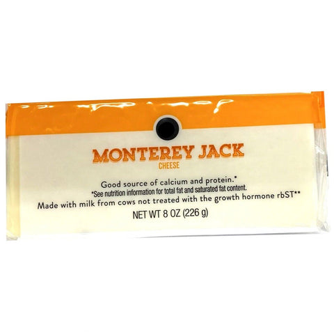 Store Brand Monterey Jack, Chunk Cheese, 8 oz