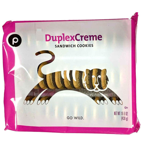 Store Brand Duplex Creme Sandwich Cookies, 15.5oz