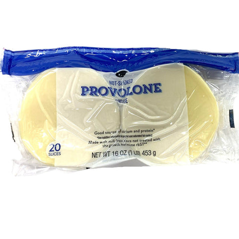 Store Brand Not Smoked Provolone Cheese Slices, 20 Slices