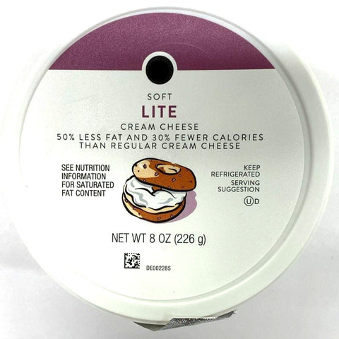 Store Brand Soft Lite Cream Cheese, 8 oz