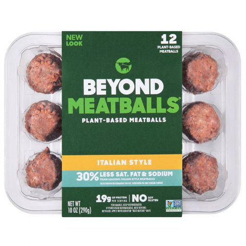 Beyond Meat Beyond Meatballs Italian Style Plant-Based Meatballs, 10oz, 12 Count