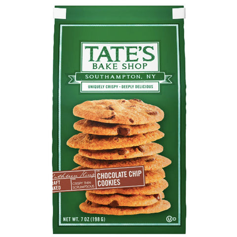 Tate's Bake Shop Chocolate Chip Cookies, 7 oz